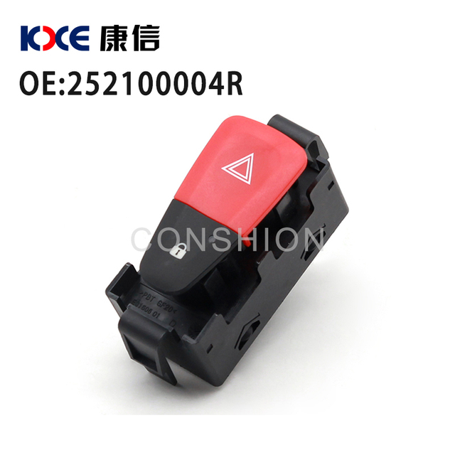252100004R Flasher Light Switch Renault Fluence Renault Scenic Renault Fluence Scenic III