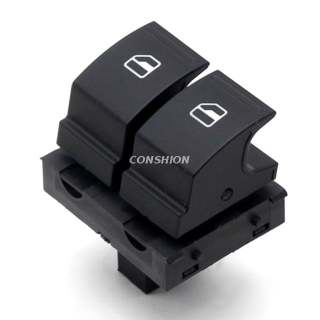 1K3 959 857 / 1Z0 959 858 Window Switch - For Volkswagen Golf MK5/ Skoda Yeti Fabiya Mk2 Octavia 2