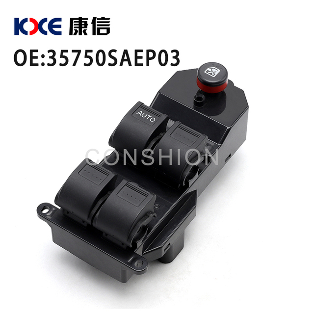 35750SAEP03 Power window switch Green Back Light Honda Civic Honda CR-V Honda Fit 11